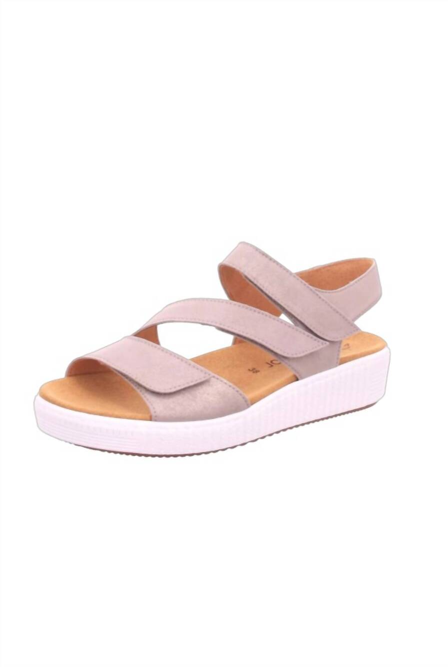 NEW GABOR women's aster 3.600 sandal in muschel